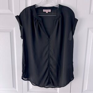 Cap Sleeve Woman’s Blouse